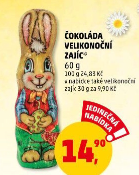 Čokoládový zajíc