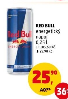 Energetický nápoj Red Bull