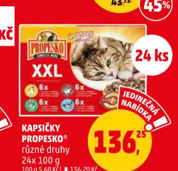 Kapsičky pro kočky Propesko