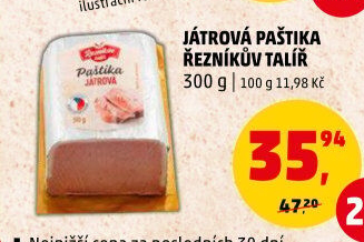Paštika játrovka Řezníkův talíř