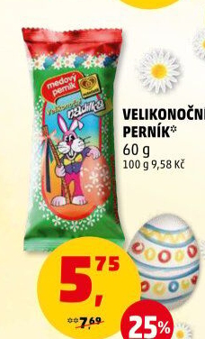 Perník velikonoční Perníkář Pardubice