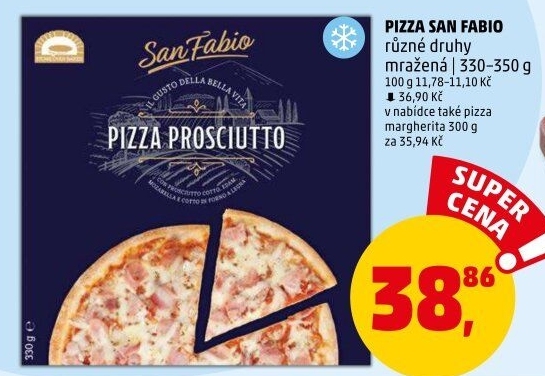 Pizza mražená San Fabio