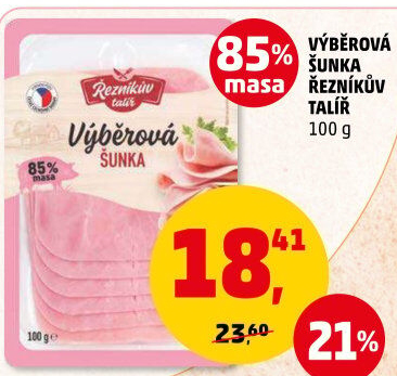 Šunka výběrová Řezníkův talíř