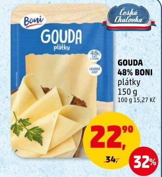 Sýr Gouda 48% Boni