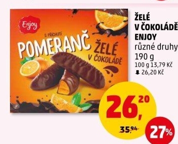 Želé v čokoládě Enjoy