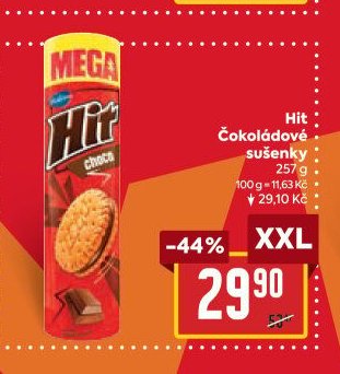 Hit Čokoládové sušenky 257 g