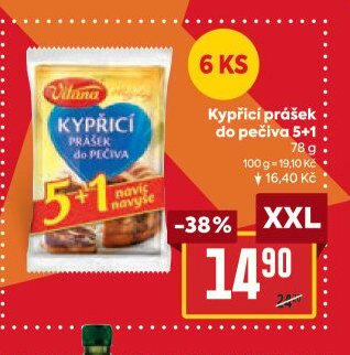 Vitana Kypřicí prášek do pečiva 5+1 78 g
