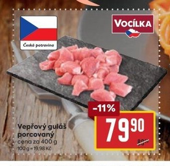 Vepřový guláš porcovaný