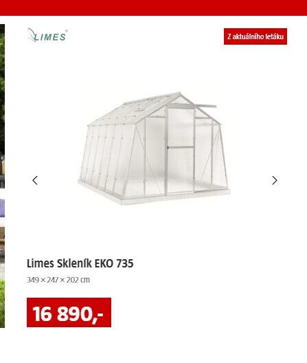 Limes Skleník EKO 735 - BAUHAUS akcniletaky.com