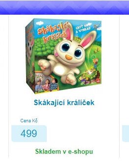 Skákající králíček