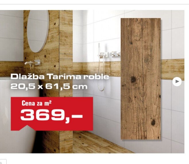 Dlažba Tarima roble 20,5 x 61,5 cm - UNI HOBBY akcniletaky.com