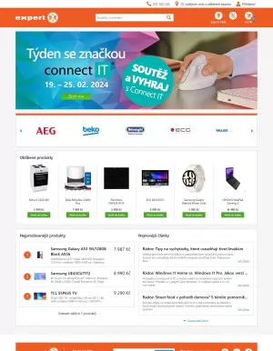 akční leták Expert elektro 21.2.2024-27.2.2024
