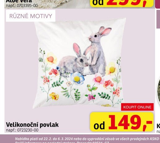 Velikonoční povlak - ASKO akcniletaky.com