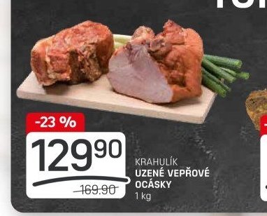 Krahulík uzené vepřové ocásky
