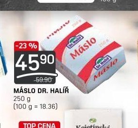 Máslo Dr. Halíř