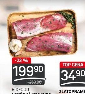 Bidfood vepřová panenka