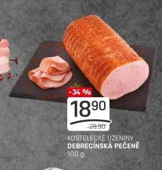 KOSTELECKÉ UZENINY DEBRECÍNSKÁ PEČENĚ