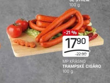 MP KRÁSNO TRAMPSKÉ CIGÁRO