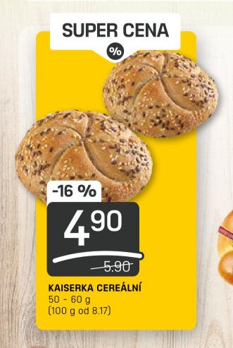 KAISERKA CEREÁLNÍ