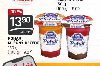 POHÁR MLÉČNÝ DEZERT