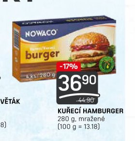 NOWACO KUŘECÍ HAMBURGER