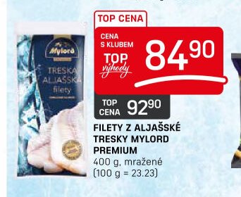 FILETY Z ALJAŠSKÉ TRESKY MYLORD PREMIUM
