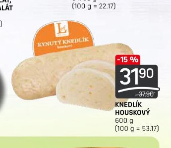 KNEDLÍK HOUSKOVÝ