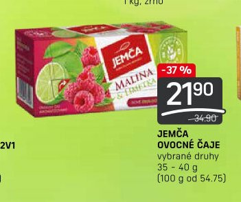 JEMČA OVOCNÉ ČAJE