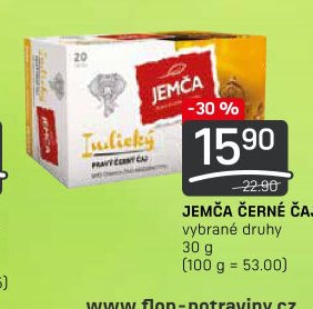JEMČA ČERNÉ ČAJE