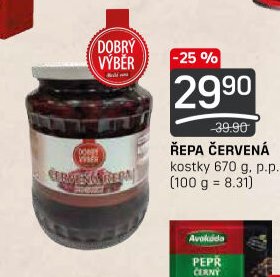 ŘEPA ČERVENÁ