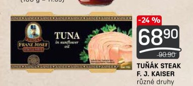 TUŇÁK STEAK F. J. KAISER