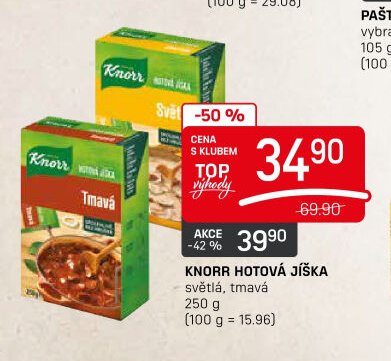 KNORR HOTOVÁ JÍŠKA