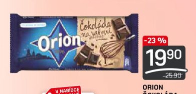 ORION ČOKOLÁDA NA VAŘENÍ