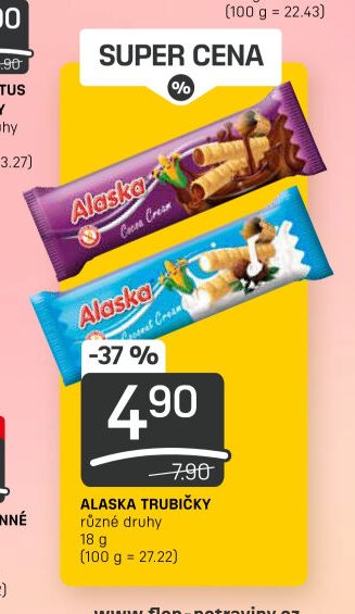 ALASKA TRUBIČKY