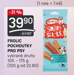 Frolic pochoutky pro psy vybrané druhy