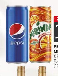 Pepsi Cola, Mirinda Orange, 7Up