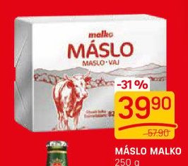 Máslo Malko