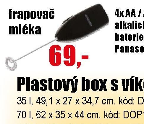 Frapovač mléka