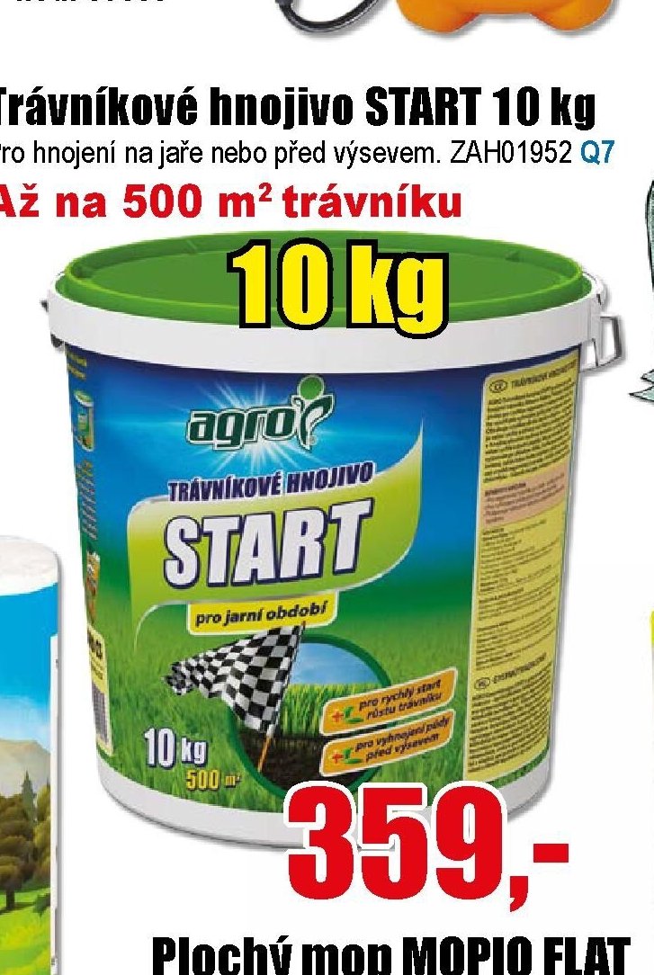Trávníkové hnojivo START 10 kg