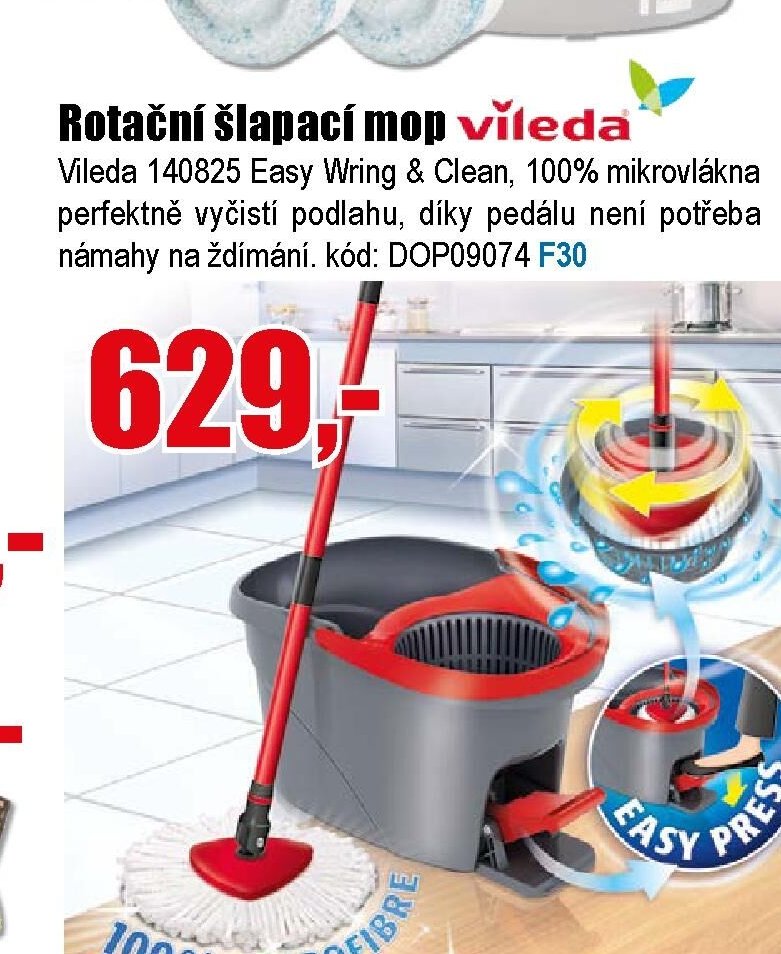 Rotační šlapací mop Vileda