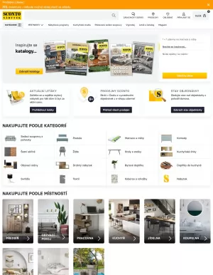 akční leták Sconto nábytek 27.2.2024-4.3.2024