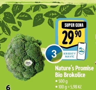 Brokolice bio Nature'