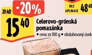 Celerová pomazánka - grónská