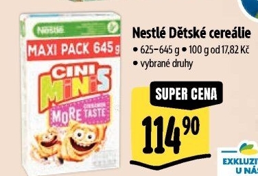 Cereálie Nestlé