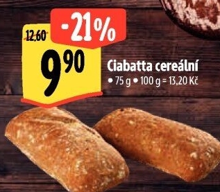 Ciabatta cereální