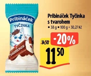Dezert tyčinka Pribináček