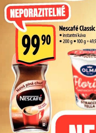 Instantní káva Nescafé Classic