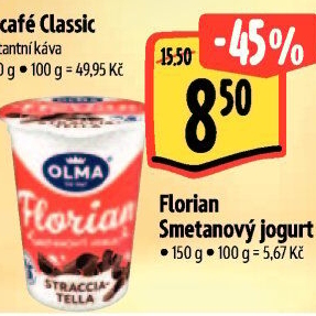 Jogurt smetanový Florian Olma