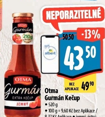 Kečup Gurmán Otma