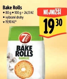 Krekry Bake rolls 7 Days